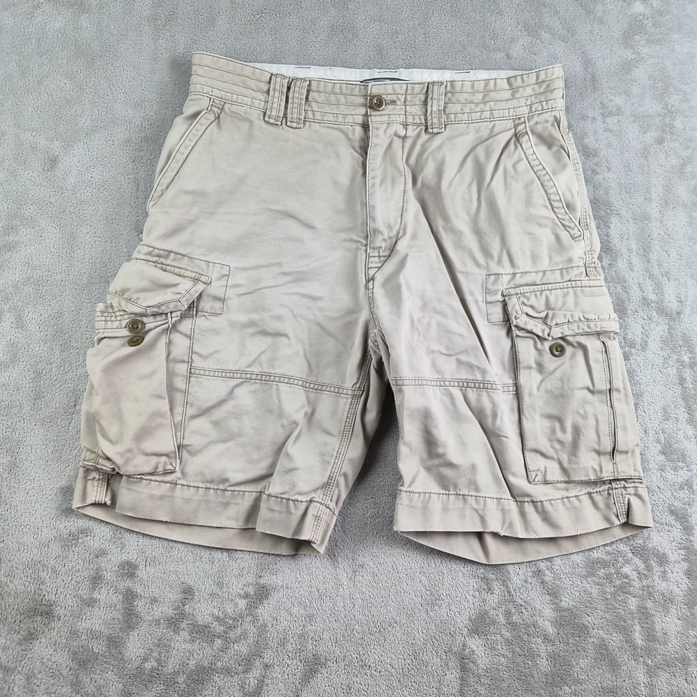 Polo By Ralph‎ Lauren Shorts Mens Tan Cargo Cotton Casual Outdoor Streetwear